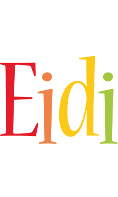 Eidi birthday logo