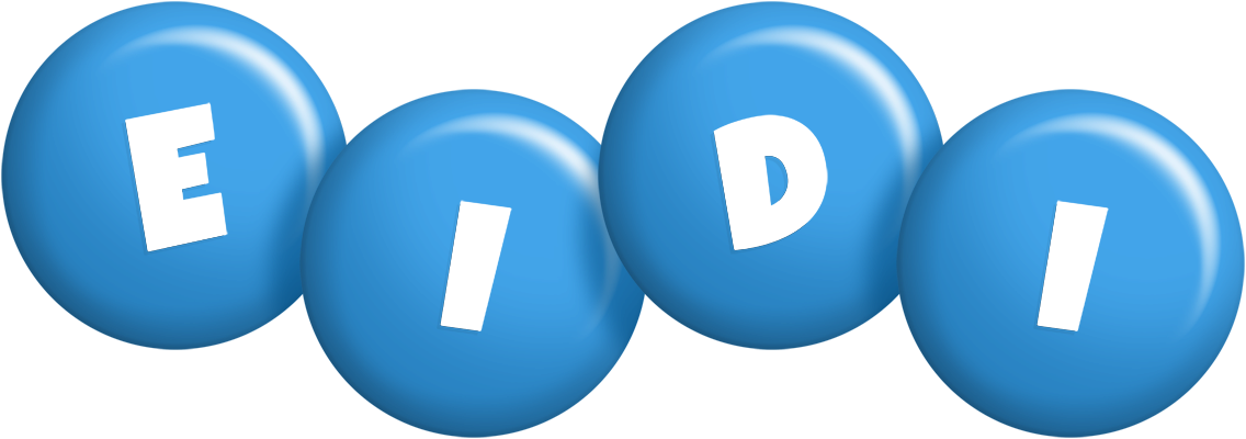 Eidi candy-blue logo