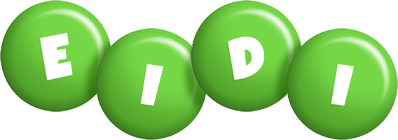 Eidi candy-green logo