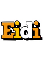 Eidi cartoon logo