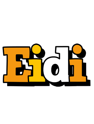 Eidi cartoon logo
