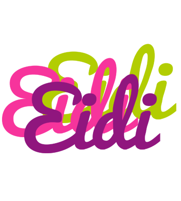 Eidi flowers logo