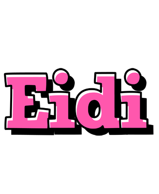 Eidi girlish logo
