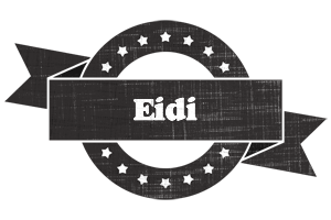 Eidi grunge logo