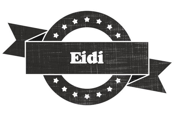 Eidi grunge logo