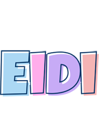 Eidi pastel logo