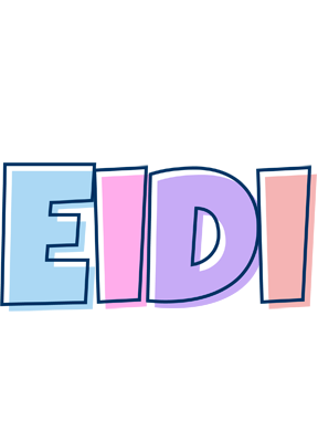 Eidi pastel logo