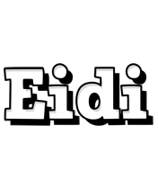 Eidi snowing logo