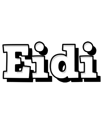 Eidi snowing logo