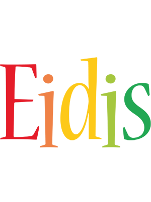 Eidis birthday logo