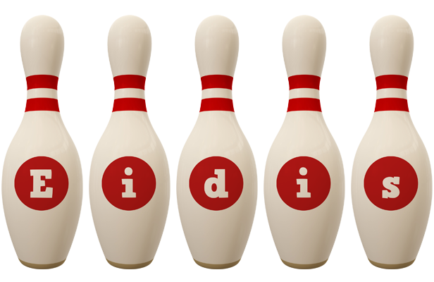 Eidis bowling-pin logo