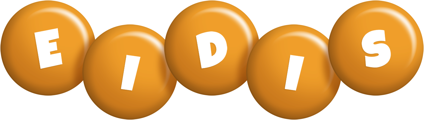 Eidis candy-orange logo