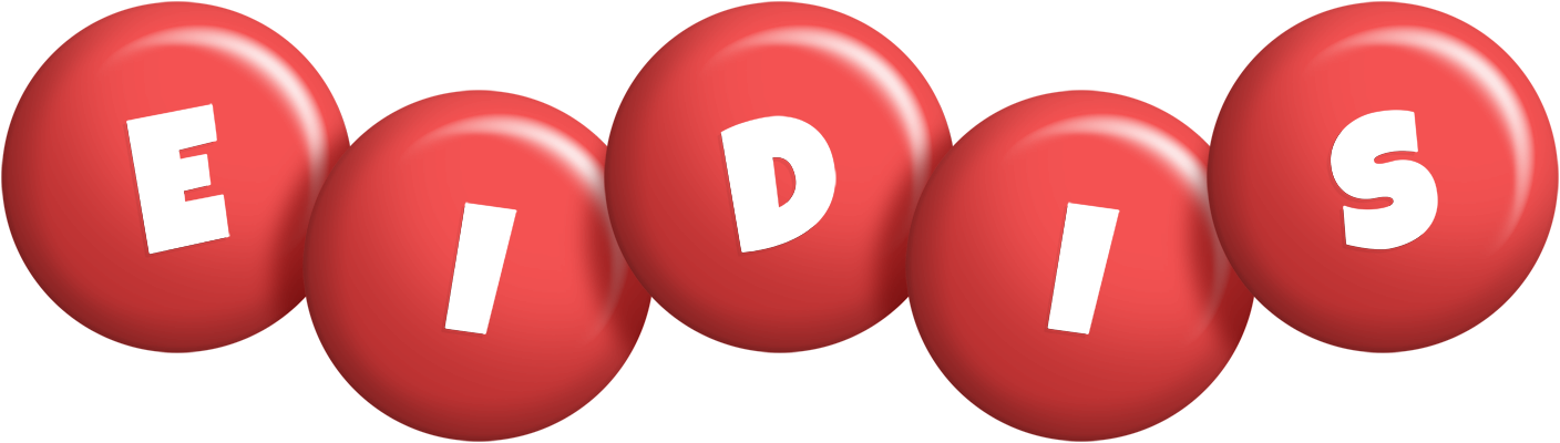 Eidis candy-red logo
