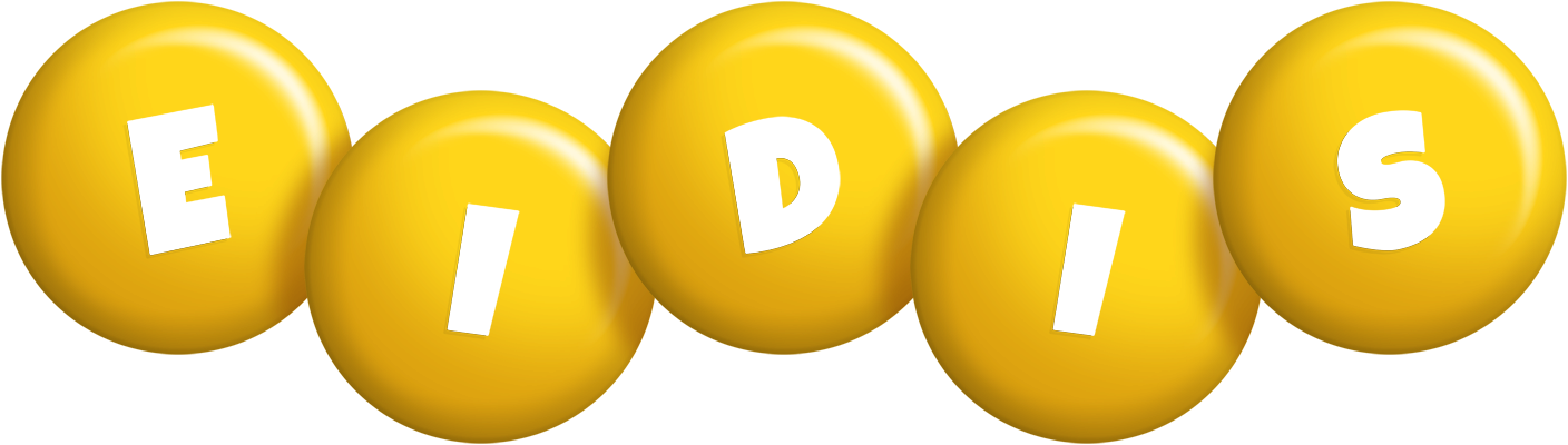 Eidis candy-yellow logo