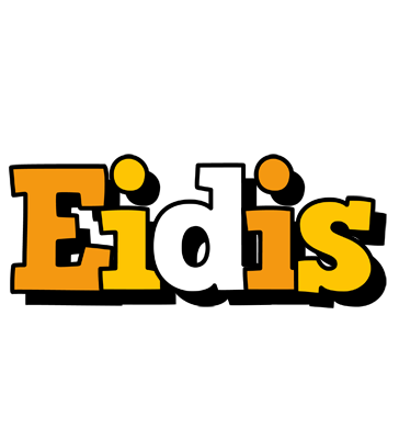 Eidis cartoon logo