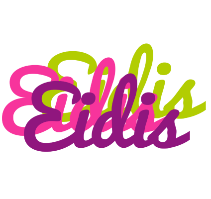 Eidis flowers logo