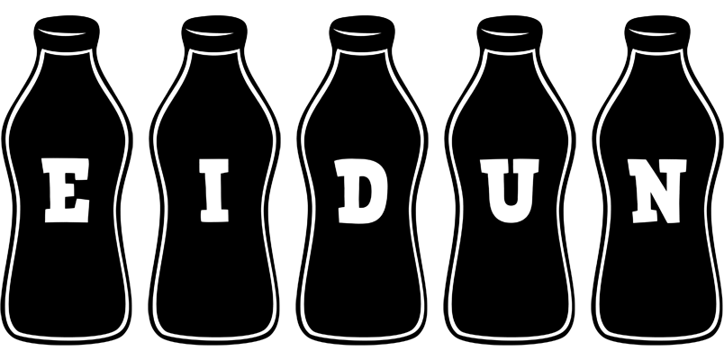Eidun bottle logo