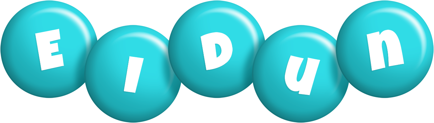 Eidun candy-azur logo