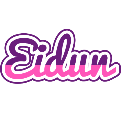 Eidun cheerful logo