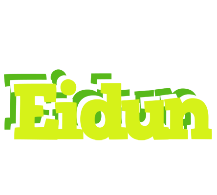 Eidun citrus logo