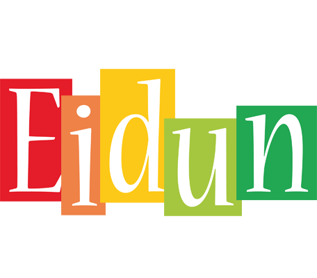 Eidun colors logo