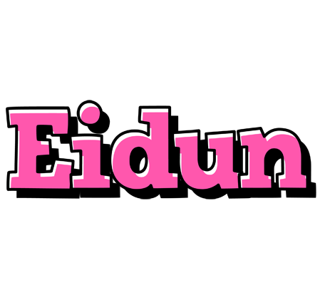 Eidun girlish logo