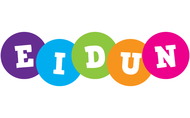 Eidun happy logo