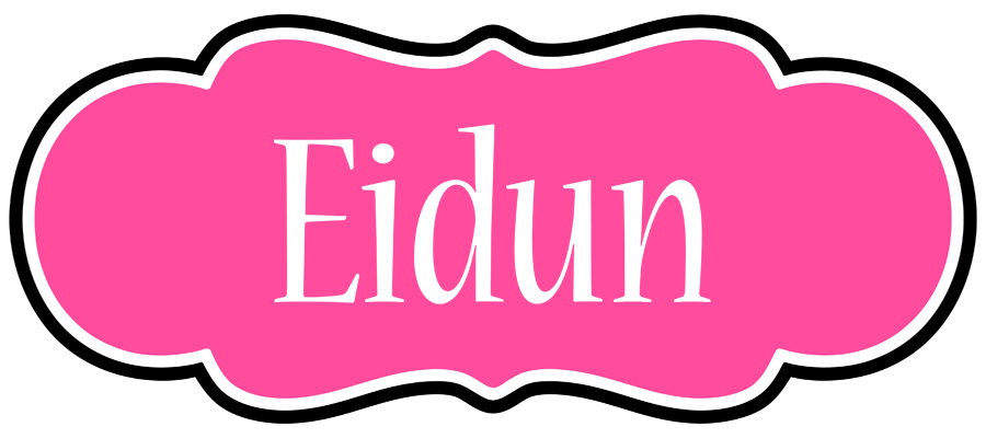 Eidun invitation logo