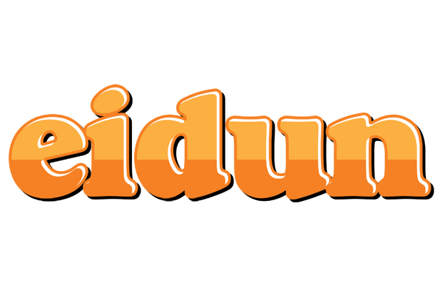 Eidun orange logo