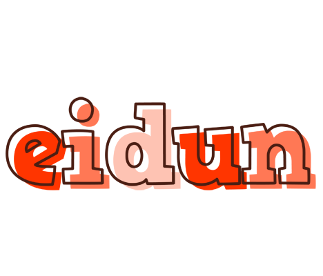 Eidun paint logo