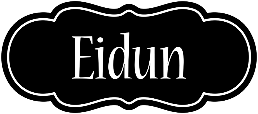 Eidun welcome logo