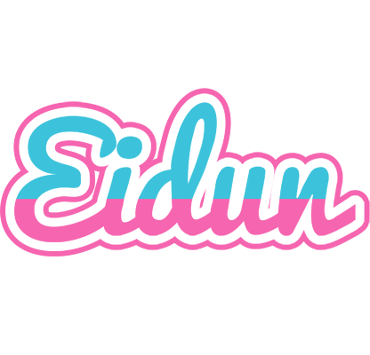 Eidun woman logo