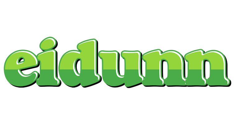 Eidunn apple logo