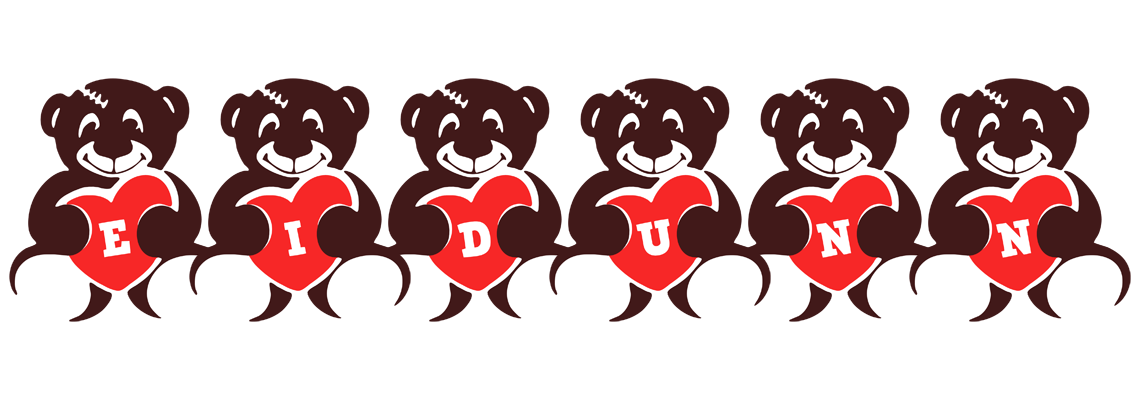 Eidunn bear logo