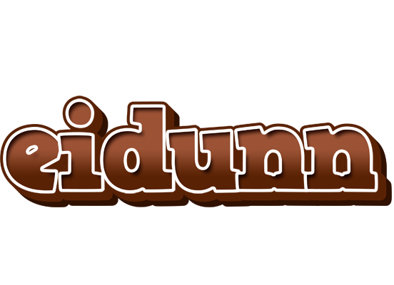Eidunn brownie logo