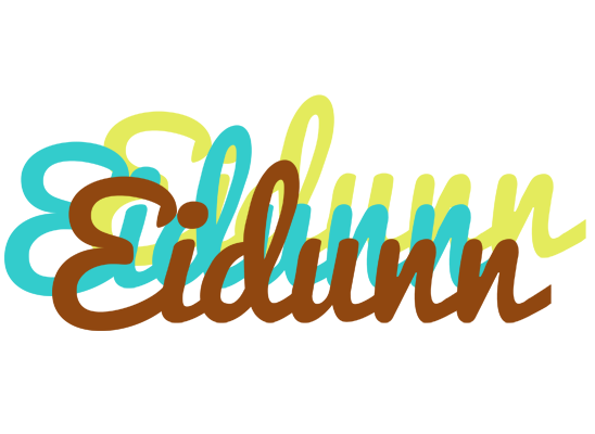 Eidunn cupcake logo