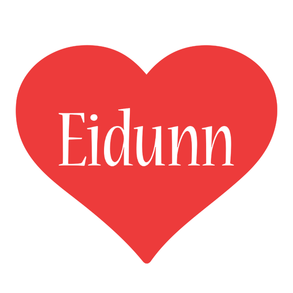Eidunn love logo