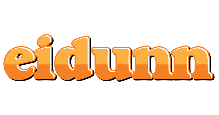 Eidunn orange logo