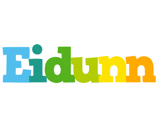 Eidunn rainbows logo