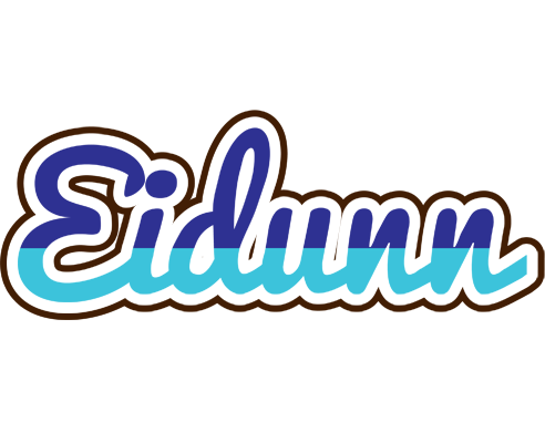 Eidunn raining logo