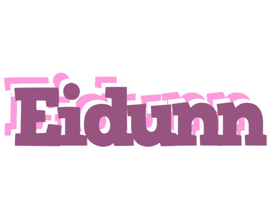 Eidunn relaxing logo