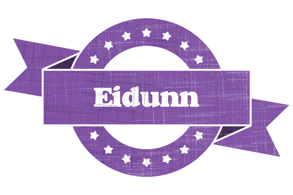 Eidunn royal logo