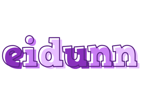 Eidunn sensual logo