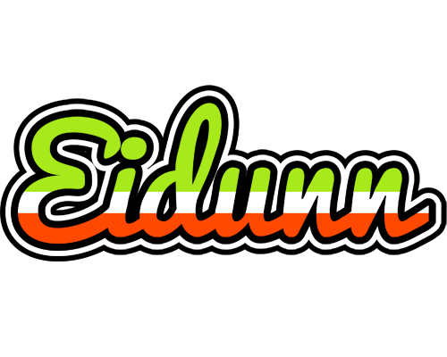 Eidunn superfun logo