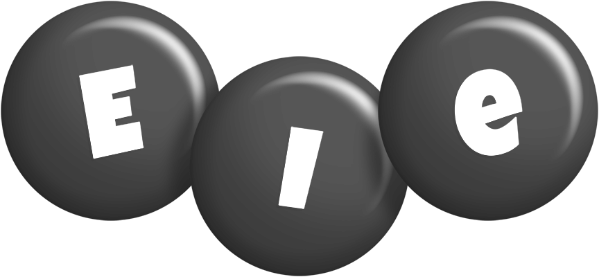 Eie candy-black logo