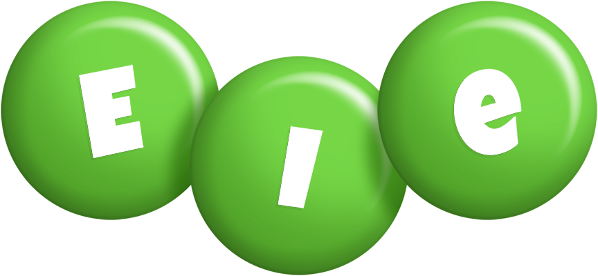 Eie candy-green logo