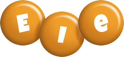Eie candy-orange logo