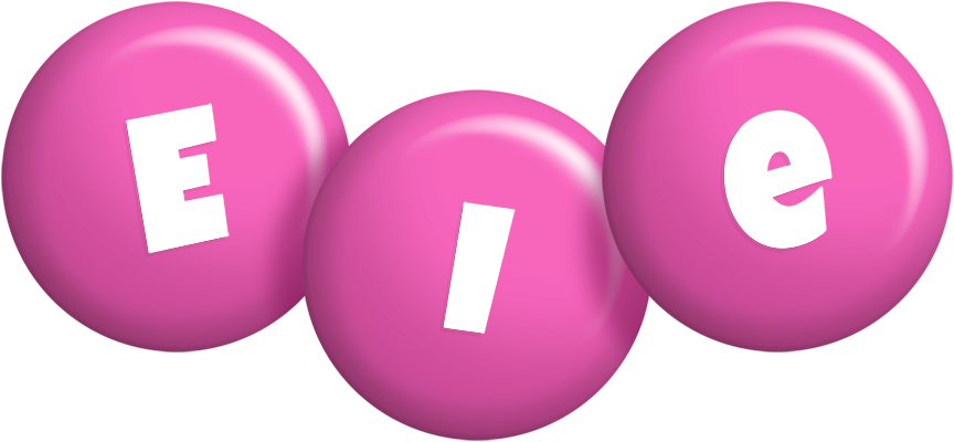 Eie candy-pink logo