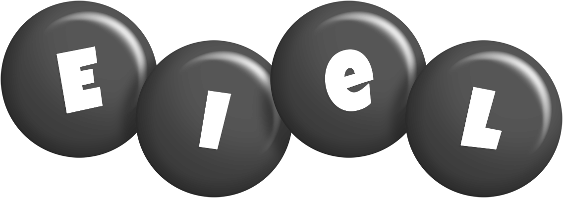 Eiel candy-black logo