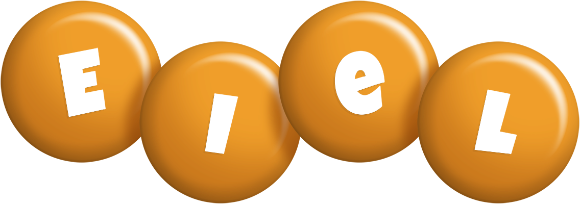 Eiel candy-orange logo